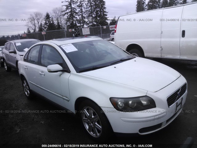 YV1MS382362179693 - 2006 VOLVO S40 2.4I WHITE photo 1