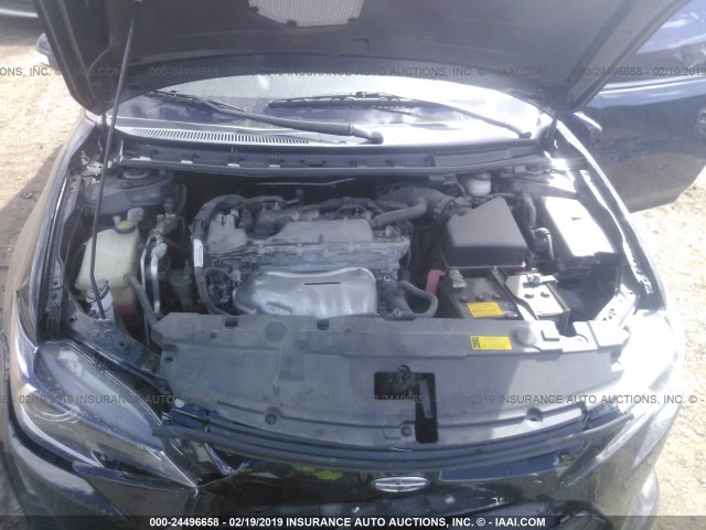 JTKJF5C71E3072767 - 2014 TOYOTA SCION TC BLACK photo 10