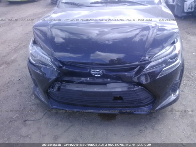 JTKJF5C71E3072767 - 2014 TOYOTA SCION TC BLACK photo 6