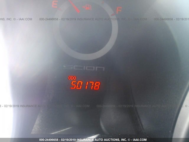 JTKJF5C71E3072767 - 2014 TOYOTA SCION TC BLACK photo 7