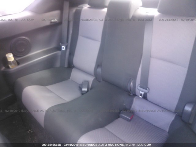 JTKJF5C71E3072767 - 2014 TOYOTA SCION TC BLACK photo 8