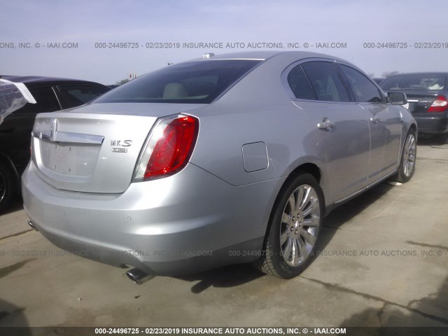 1LNHM94R79G621370 - 2009 LINCOLN MKS SILVER photo 4