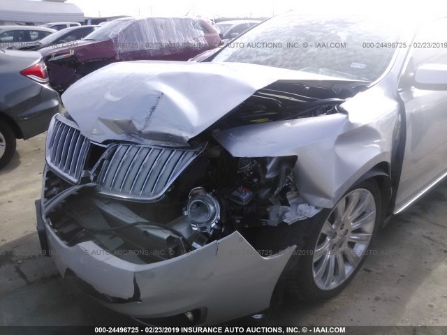 1LNHM94R79G621370 - 2009 LINCOLN MKS SILVER photo 6