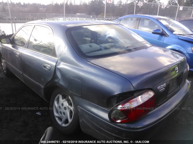 1YVGF22C715208035 - 2001 MAZDA 626 ES/LX BLUE photo 3