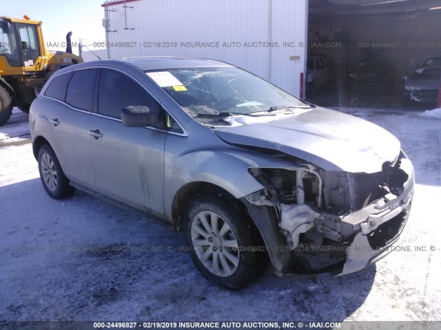 JM3ER2BM3B0403651 - 2011 MAZDA CX-7 SILVER photo 1