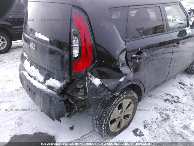 KNDJN2A23E7067367 - 2014 KIA SOUL 黑色 照片 6
