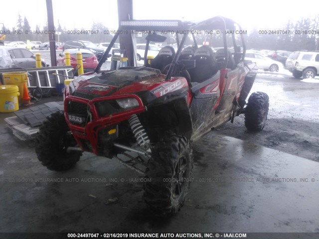 3NSVFE997FF386122 - 2015 POLARIS RZR XP 4 1000 EPS RED photo 2