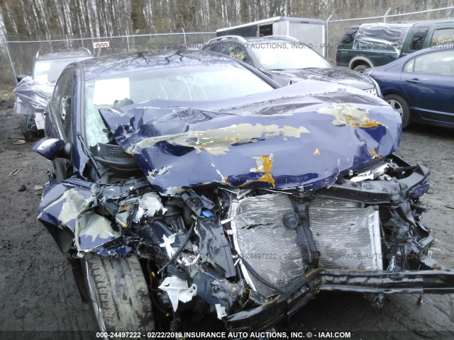 5NPEC4AC7DH605588 - 2013 HYUNDAI SONATA SE/LIMITED BLUE photo 6