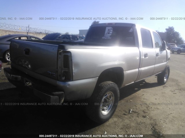 1GTHK231X3F189304 - 2003 GMC SIERRA K2500 HEAVY DUTY GRAY photo 4