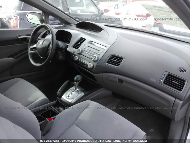 1HGFA465X7L000969 - 2007 HONDA CIVIC GX SILVER photo 5