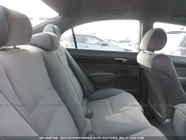 1HGFA465X7L000969 - 2007 HONDA CIVIC GX SILVER photo 8