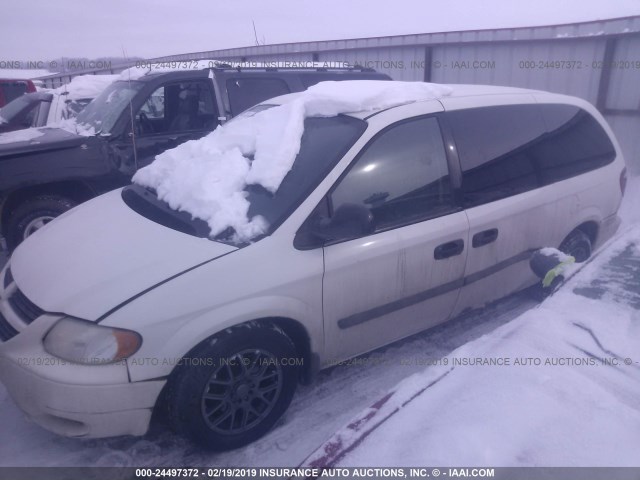 1D4GP23RX7B150358 - 2007 DODGE GRAND CARAVAN C/V WHITE photo 2