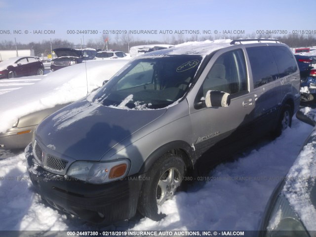 1GMDV23E65D123268 - 2005 PONTIAC MONTANA Champagne photo 2