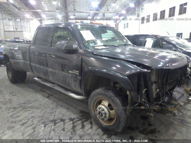 1GTJK33215F846672 - 2005 GMC NEW SIERRA K3500 BLACK photo 1