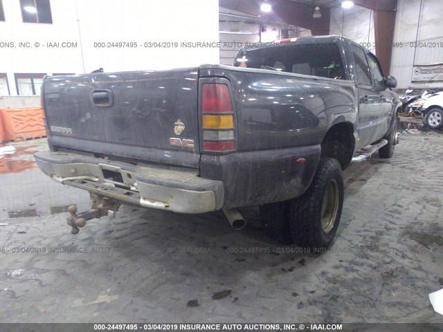 1GTJK33215F846672 - 2005 GMC NEW SIERRA K3500 BLACK photo 4