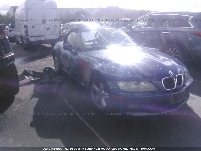 4USCN33412LK51006 - 2002 BMW Z3 2.5 BLUE photo 1