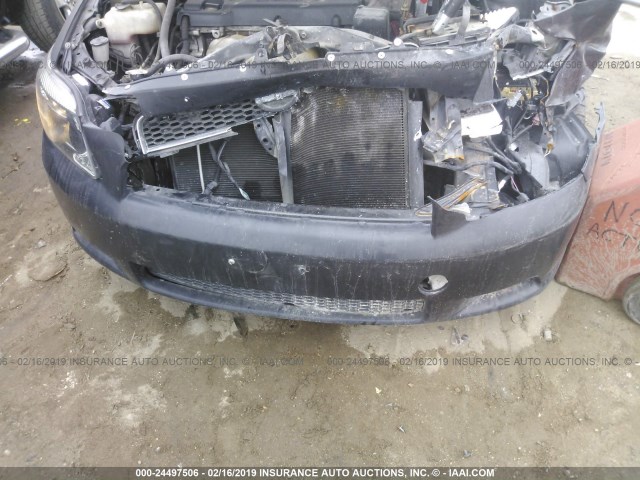 JTKDE177250007480 - 2005 TOYOTA SCION TC Қара фото 6