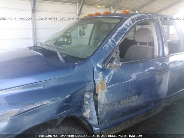 3D7LU38643G761325 - 2003 DODGE RAM 3500 ST/SLT BLUE photo 6