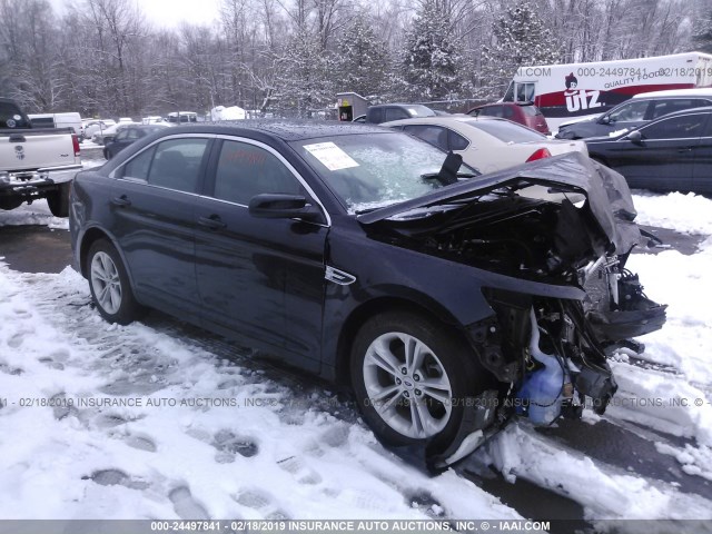 1FAHP2H81GG139498 - 2016 FORD TAURUS SEL BLACK photo 1