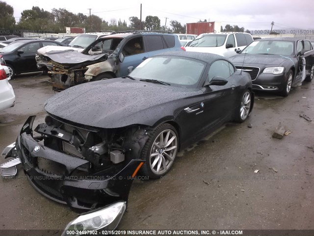 WBALM7C51EE385819 - 2014 BMW Z4 SDRIVE35I BLACK photo 2