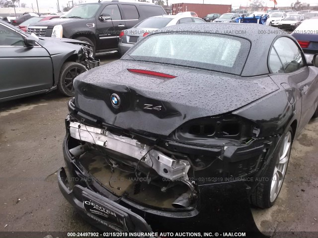 WBALM7C51EE385819 - 2014 BMW Z4 SDRIVE35I BLACK photo 6