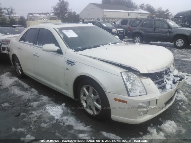 1G6DK67V480188701 - 2008 CADILLAC STS WHITE photo 1