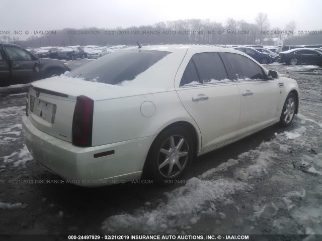 1G6DK67V480188701 - 2008 CADILLAC STS WHITE photo 4