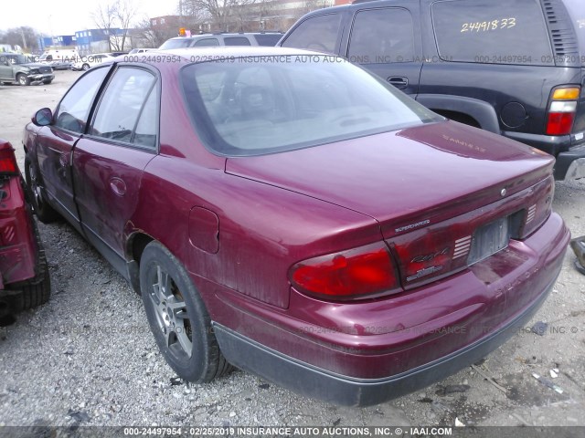 2G4WF521231171235 - 2003 BUICK REGAL GS MAROON photo 3