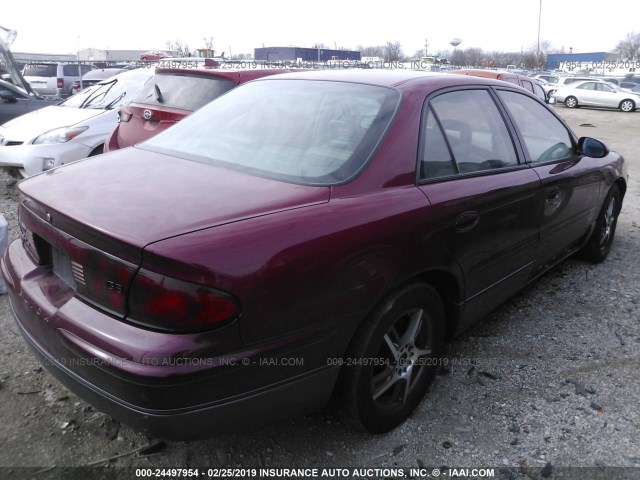 2G4WF521231171235 - 2003 BUICK REGAL GS MAROON photo 4