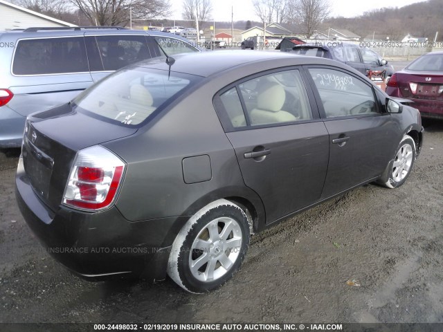 3N1AB61E89L620772 - 2009 NISSAN SENTRA 2.0/2.0S/2.0SL BROWN photo 4