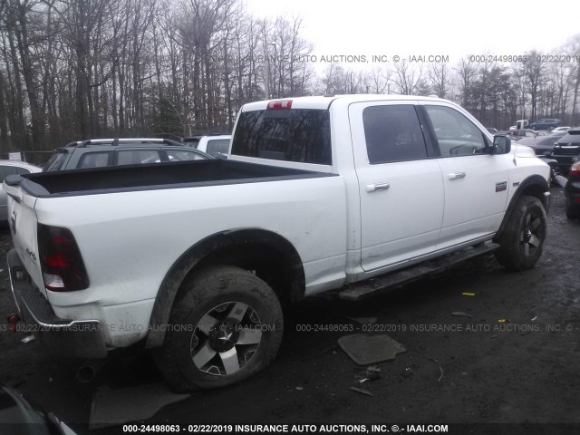 3C6TD5DT9CG171310 - 2012 DODGE RAM 2500 SLT WHITE photo 4