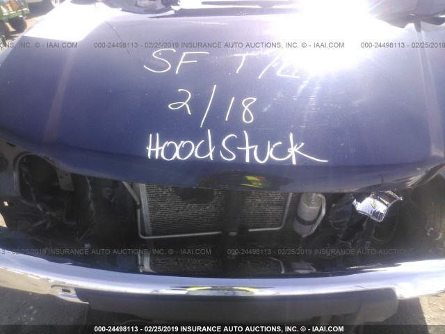 1GTCS149378161735 - 2007 GMC CANYON BLUE photo 10
