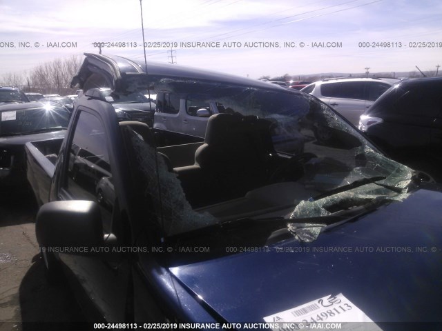 1GTCS149378161735 - 2007 GMC CANYON BLUE photo 6