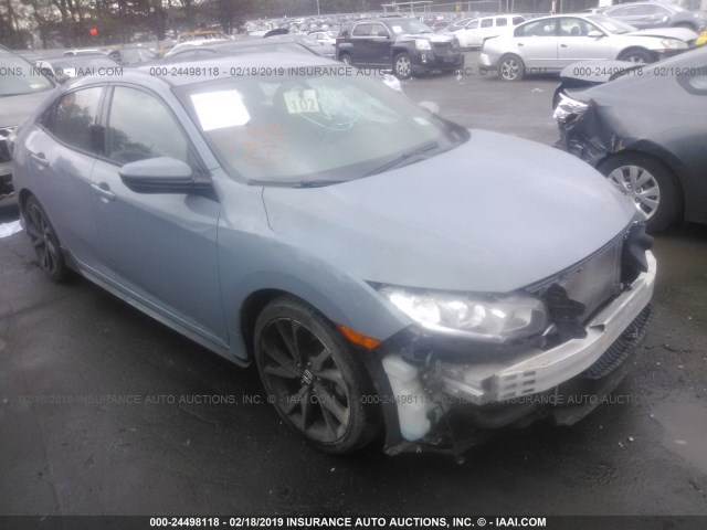 SHHFK7H42HU425915 - 2017 HONDA CIVIC SPORT Niebieski zdjęcie 1