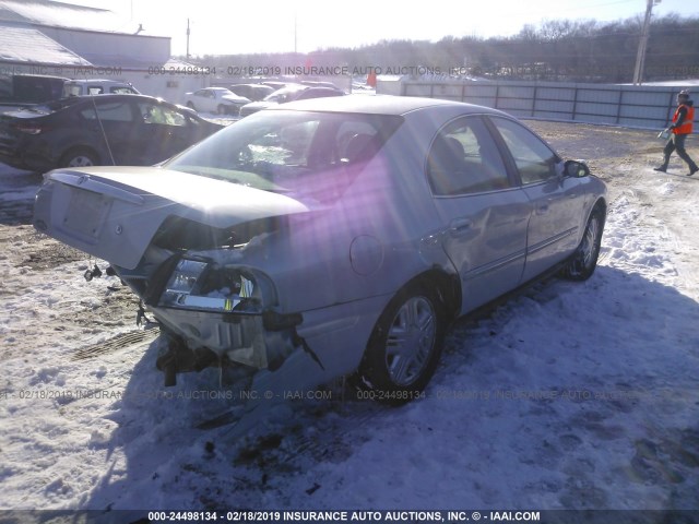 1MEHM55S63G621493 - 2003 MERCURY SABLE LS PREMIUM SILVER photo 4