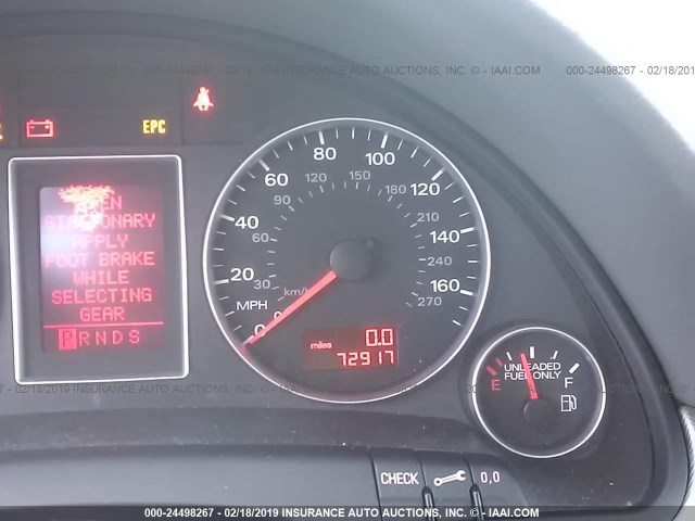 WAUAF78E28A134099 - 2008 AUDI A4 2.0T BLUE photo 7