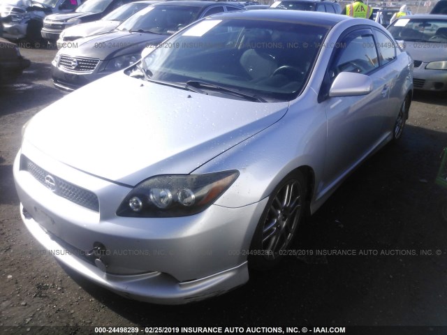 JTKDE167080244992 - 2008 TOYOTA SCION TC 银色 照片 2