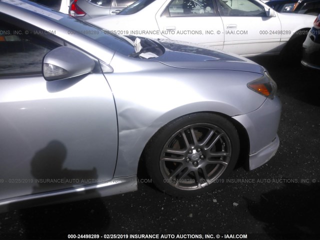 JTKDE167080244992 - 2008 TOYOTA SCION TC 银色 照片 6