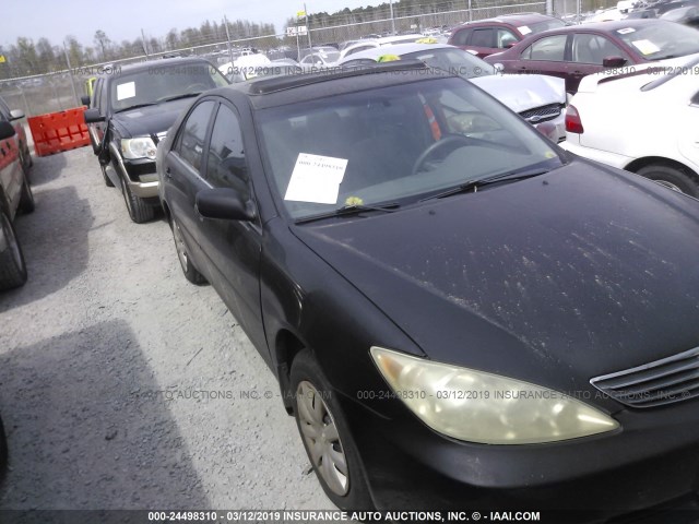 4T1BE32K95U415534 - 2005 TOYOTA CAMRY LE/XLE/SE BLACK photo 1