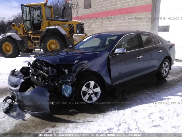 1G11B5SL4FF168600 - 2015 CHEVROLET MALIBU LS 蓝色 照片 2