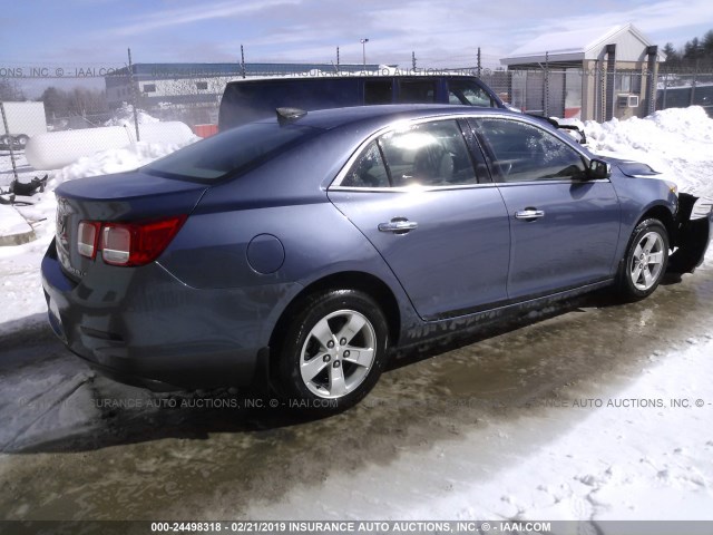 1G11B5SL4FF168600 - 2015 CHEVROLET MALIBU LS 蓝色 照片 4
