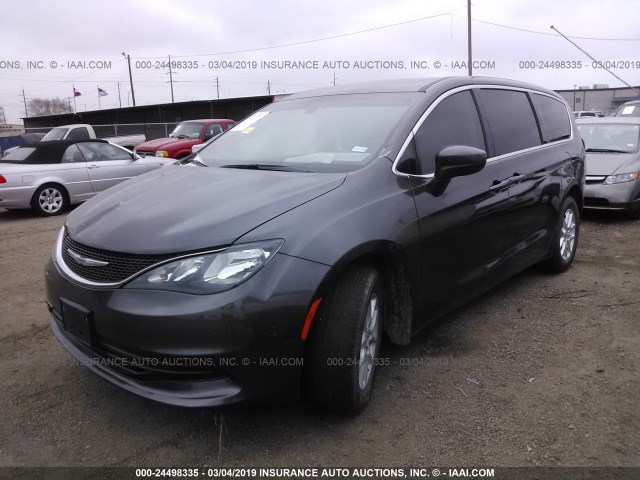 2C4RC1CGXHR594224 - 2017 CHRYSLER PACIFICA LX GRAY photo 2