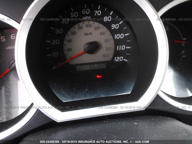 5TETX22N85Z078742 - 2005 TOYOTA TACOMA ACCESS CAB თეთრი ფოტო 7