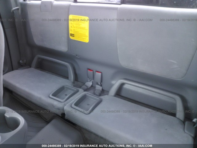5TETX22N85Z078742 - 2005 TOYOTA TACOMA ACCESS CAB თეთრი ფოტო 8