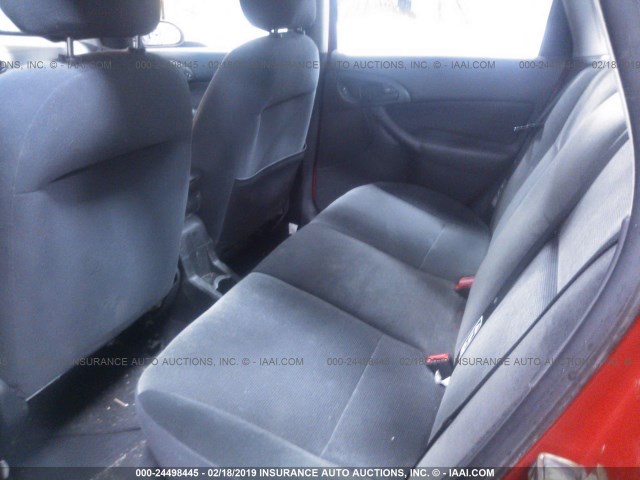 1FAFP34P42W159785 - 2002 FORD FOCUS SE/SE COMFORT RED photo 8