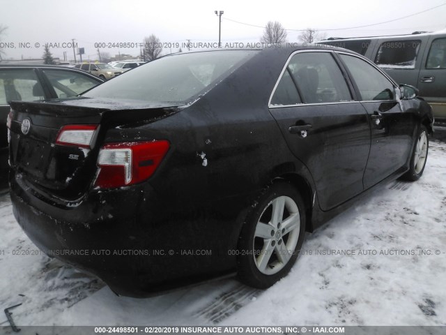 4T1BF1FK8DU270061 - 2013 TOYOTA CAMRY L/SE/LE/XLE 黑色 照片 4