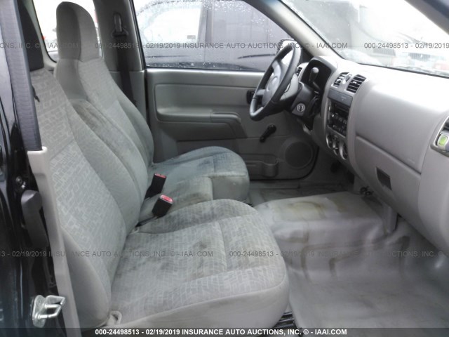 1GTCS199278255579 - 2007 GMC CANYON BLACK photo 5