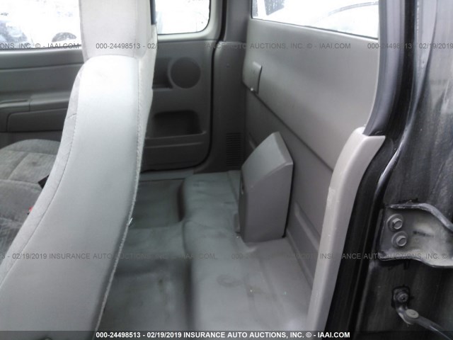 1GTCS199278255579 - 2007 GMC CANYON BLACK photo 8