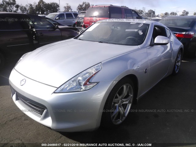 JN1AZ4EH9BM552739 - 2011 NISSAN 370Z TOURING/NISMO SILVER photo 2