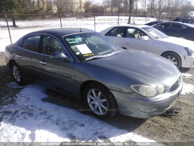 2G4WE537151258567 - 2005 BUICK LACROSSE CXS GRAY photo 1